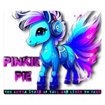 PINKIE PIE  Premium Plush Fleece Blanket (Small) 50 x40  Blanket Front