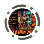 A little Cat Poker Chip Card Guard (10 pack) Back