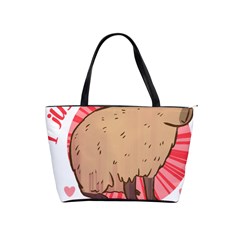 Capybara Art T- Shirt I Just Really Like Capybaras O K  T- Shirt Yoga Reflexion Pose T- Shirtyoga Reflexion Pose T- Shirt Classic Shoulder Handbag by hizuto