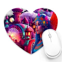 Fantasy Arts  Heart Mousepad by Internationalstore