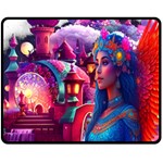 Fantasy Arts  Two Sides Fleece Blanket (Medium) 58.8 x47.4  Blanket Front