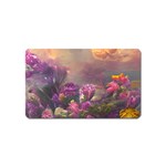 Floral Blossoms  Magnet (Name Card) Front