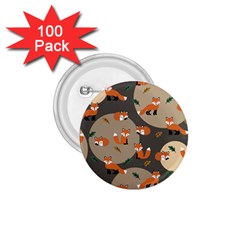 Fox Pattern 1 75  Buttons (100 Pack)  by Pakjumat