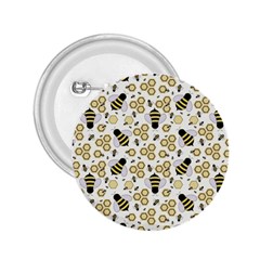 Bee Honeycomb Honeybee Insect 2 25  Buttons by Pakjumat