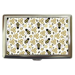 Bee Honeycomb Honeybee Insect Cigarette Money Case by Pakjumat