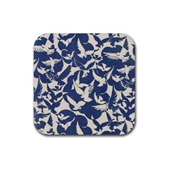 Bird Animal Animal Background Rubber Coaster (square) by Pakjumat