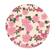 Floral Vintage Flowers Mini Round Pill Box (pack Of 3) by Dutashop