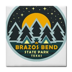 Brazos Bend State Park T- Shirt Brazos Bend State Park Night Sky T- Shirt Tile Coaster by JamesGoode