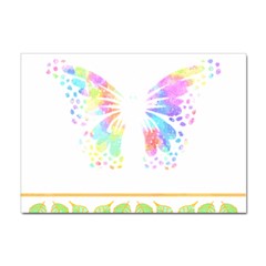 Butterfly Art T- Shirtbutterfly T- Shirt Sticker A4 (10 Pack) by EnriqueJohnson