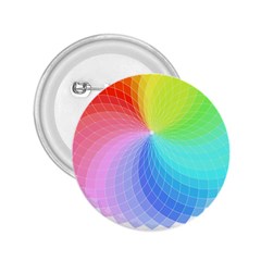 Color Wheel T- Shirt Color Wheel T- Shirt 2 25  Buttons by EnriqueJohnson