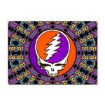 Gratefuldead Grateful Dead Pattern Sticker A4 (10 pack) Front