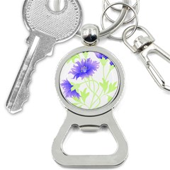 Flowers Pattern T- Shirtflowers T- Shirt Bottle Opener Key Chain by EnriqueJohnson