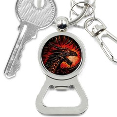 Dragon Bottle Opener Key Chain by uniart180623