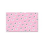 Girly Girlie Punk Skull Sticker Rectangular (100 pack) Front