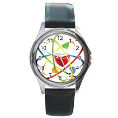 Love Round Metal Watch by Ket1n9