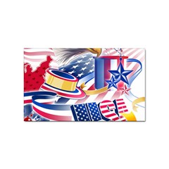 Independence Day United States Of America Sticker Rectangular (10 Pack) by Ket1n9