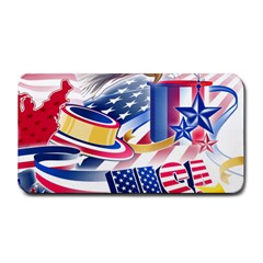 United States Of America Usa  Images Independence Day Medium Bar Mat by Ket1n9