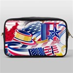 United States Of America Usa  Images Independence Day Toiletries Bag (One Side) Front