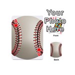 Baseball Playing Cards 54 Designs (Mini) Front - HeartA