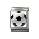 Soccer Ball Italian Charm (13mm) Front