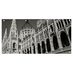 Architecture-parliament-landmark Banner And Sign 8  X 4  by Ket1n9