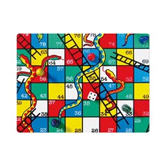 Snakes And Ladders Premium Plush Fleece Blanket (mini) by Ket1n9