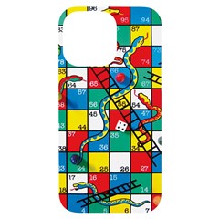 Snakes And Ladders Iphone 14 Pro Max Black Uv Print Case by Ket1n9