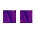 Abstract-fantastic-fractal-gradient Cufflinks (Square) Front(Pair)
