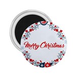 Merry-christmas-christmas-greeting 2.25  Magnets Front