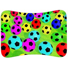 Balls Colors Velour Seat Head Rest Cushion by Ket1n9