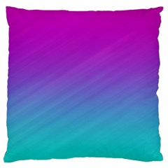 Background-pink-blue-gradient Large Premium Plush Fleece Cushion Case (two Sides) by Ket1n9