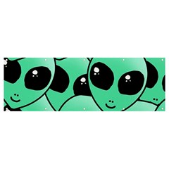 Art Alien Pattern Banner And Sign 12  X 4  by Ket1n9