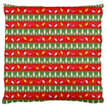 Christmas-papers-red-and-green Standard Premium Plush Fleece Cushion Case (Two Sides) Back