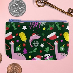 Colorful-funny-christmas-pattern   --- Large Coin Purse by Grandong