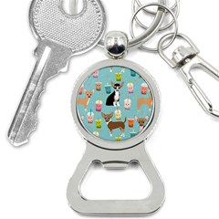 Chihuahua Bubble Kawaii Boba Tea Cute Dog Bottle Opener Key Chain by Grandong