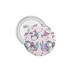 Cartoon Cat Cute Animal Design Drawing Illustration Kawaii 1 75  Buttons by Grandong