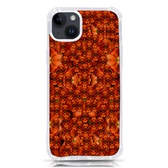 Floral Time In Peace And Love Iphone 14 Plus Tpu Uv Print Case by pepitasart