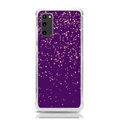 Purple Glittery Backdrop Scrapbooking Sparkle Samsung Galaxy S20 6 2 Inch Tpu Uv Case by Vaneshop