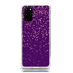 Purple Glittery Backdrop Scrapbooking Sparkle Samsung Galaxy S20plus 6 7 Inch Tpu Uv Case by Vaneshop