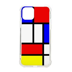 Mondrian-red-blue-yellow Iphone 11 Pro 5 8 Inch Tpu Uv Print Case by Amaryn4rt