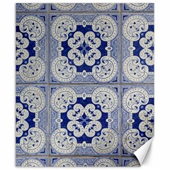 Ceramic-portugal-tiles-wall Canvas 20  X 24  by Amaryn4rt