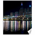 Cleveland Building City By Night Canvas 20  x 24  19.57 x23.15  Canvas - 1