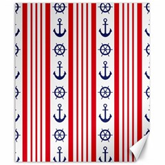 Nautical-papers-nautical-background Canvas 20  X 24  by Amaryn4rt