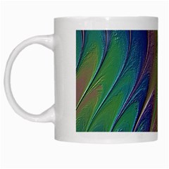 Texture-abstract-background White Mug by Amaryn4rt