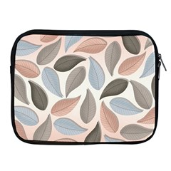 Leaves Pastel Background Nature Apple Ipad 2/3/4 Zipper Cases by Pakjumat