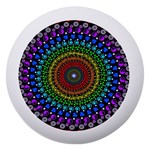 3d Psychedelic Shape Circle Dots Color Dento Box with Mirror Front