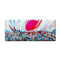 Artistic Psychedelic Art Hand Towel by Modalart