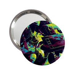 Artistic Psychedelic Abstract 2 25  Handbag Mirrors by Modalart