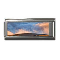 Landscape Sky Clouds Mountain Road Superlink Italian Charm (9mm) by Sarkoni