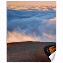 Landscape Sky Clouds Mountain Road Canvas 16  X 20  by Sarkoni